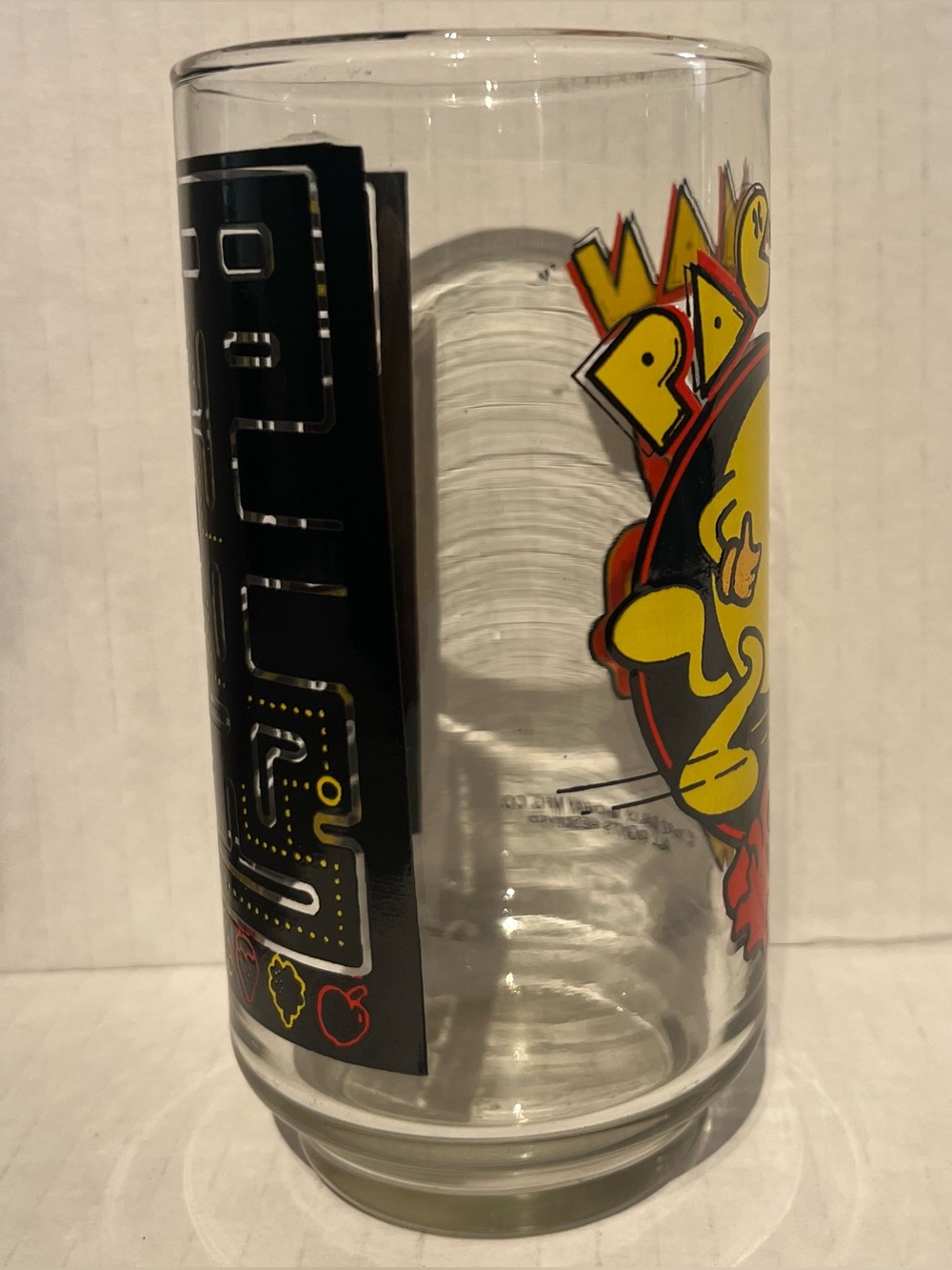 Vintage 1982 Pac-Man collector's glass by Bally Midway. - Picture 4 of 6